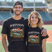 Gepersonaliseerde Familie Reünie Camping Trip Matc T-shirt