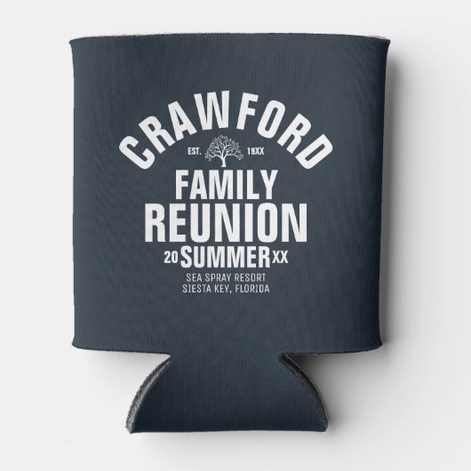 Gepersonaliseerde familie reünie koeler (Voorkant)