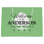 Gepersonaliseerde familie reünie verzamelen boom s groot cadeauzakje (Voorkant)