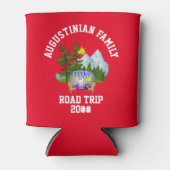 Gepersonaliseerde familie Road Trip Van Life Blikjeskoeler (Voorkant)