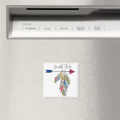 Gepersonaliseerde familie stam magneet (Insitu (Vaatwasser))