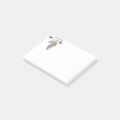 Gepersonaliseerde familie stam    post-it® notes (Schuin)