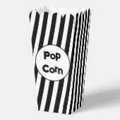 Gepersonaliseerde familie theater popcorn bedankdoosjes (Achterkant)