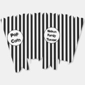 Gepersonaliseerde familie theater popcorn bedankdoosjes (Ongevouwen)