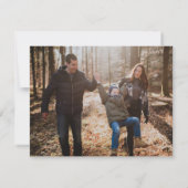 Gepersonaliseerde familieartikelen notitiekaartje (Achterkant)