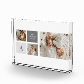Gepersonaliseerde familiecollage fotoblokken (Rechts)