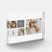 Gepersonaliseerde familiecollage fotoblokken (Links)