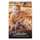 Gepersonaliseerde familiefoto 2025 kalender (Hoes)