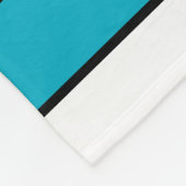 Gepersonaliseerde familiefoto en naam fleece deken (Hoek)