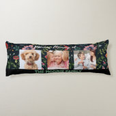 Gepersonaliseerde familiefoto lichaamskussen (Achterkant)