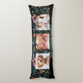 Gepersonaliseerde familiefoto lichaamskussen (Achterkant (Verticaal))