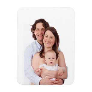 Gepersonaliseerde familiefoto magneet