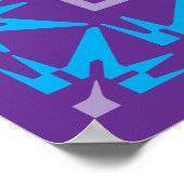 Gepersonaliseerde familiefoto - vader met dochter- poster (Hoek)