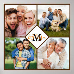 Gepersonaliseerde familiefoto's  poster