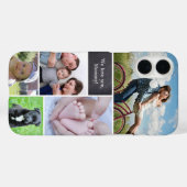 Gepersonaliseerde familieherinneringen Fotocollage Case-Mate iPhone Case (Achterkant (horizontaal))