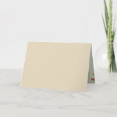 Gepersonaliseerde familienaam | Christelijke Thank Feestdagen Kaart (Achterkant)