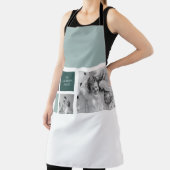 Gepersonaliseerde familienaam Collage Foto Gift Schort (Insitu)