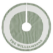 Gepersonaliseerde familienaam Kerstboom rok (Voorkant)