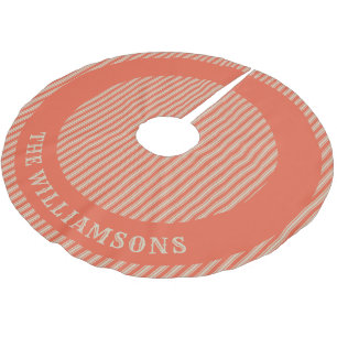 Gepersonaliseerde familienaam Kerstboom rok