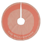 Gepersonaliseerde familienaam Kerstboom rok (Voorkant)