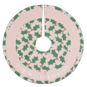 Gepersonaliseerde familienaam Kerstboom rok (Voorkant)