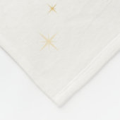 Gepersonaliseerde Familienaam Kerstdeken Fleece Deken (Hoek)