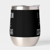 Gepersonaliseerde familienaam Koffie Zwart-wit (Links)