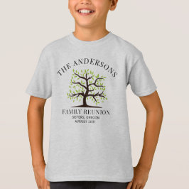 Gepersonaliseerde Familiereünie Overeenkomen Genea T-shirt