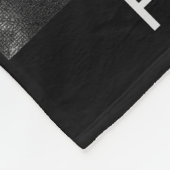 Gepersonaliseerde familiestructuur fleece deken (Hoek)