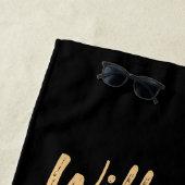 Gepersonaliseerde familievakantie strandlaken (In situ)