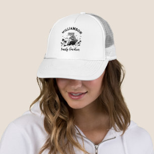 Gepersonaliseerde familievakantie trucker pet