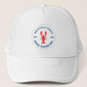 Gepersonaliseerde Family Lobster Zeevruchten Kook Trucker Pet (Voorkant)
