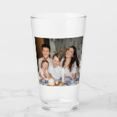 Gepersonaliseerde Family Photo Custom Keepsake Glas (Voorkant)