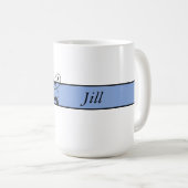 Gepersonaliseerde Fancy Vlaanderen Monogrammed Koffiemok (Voorkant rechts)