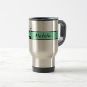 Gepersonaliseerde Fancy Vlaanderen Monogrammed Reisbeker (Voorkant rechts)