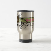 Gepersonaliseerde Fancy Vlaanderen Monogrammed Reisbeker (Center)