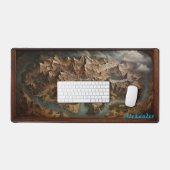 Gepersonaliseerde fantasie kaart Desk Mat (Keyboard & Muis)