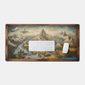 Gepersonaliseerde fantasie kaart Desk Mat (Keyboard & Muis)