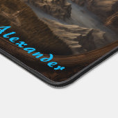 Gepersonaliseerde fantasie kaart Desk Mat (Hoek)