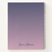 Gepersonaliseerde Fantasy Castle Notitieboek voor (Achterkant)