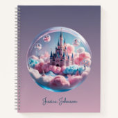 Gepersonaliseerde Fantasy Castle Notitieboek voor (Voorkant)