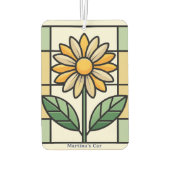 Gepersonaliseerde Faux Glas in lood Window Luchtverfrisser (Achterkant)