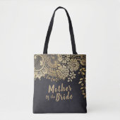 Gepersonaliseerde faux gouden loopmoeder van de br tote bag (Voorkant)