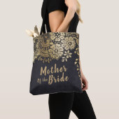 Gepersonaliseerde faux gouden loopmoeder van de br tote bag (Dichtbij)