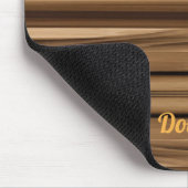 Gepersonaliseerde Faux Lines van Browns Muismat (Hoek)
