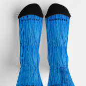 Gepersonaliseerde Faux Peach kleur Sokken (Top)