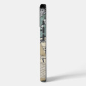 Gepersonaliseerde Faux Print op Paper Leaf Design Case-Mate iPhone Case (Achterkant / Links)