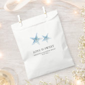 Gepersonaliseerde Favor Tassen voor Strand Bruilof Bedankzakje (Geknipt)