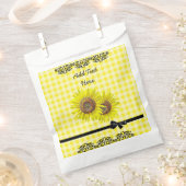 Gepersonaliseerde Favor Tassen Zonnebloem Theme Pa Bedankzakje (Geknipt)