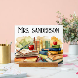 Gepersonaliseerde favoriete leraar acryl bord